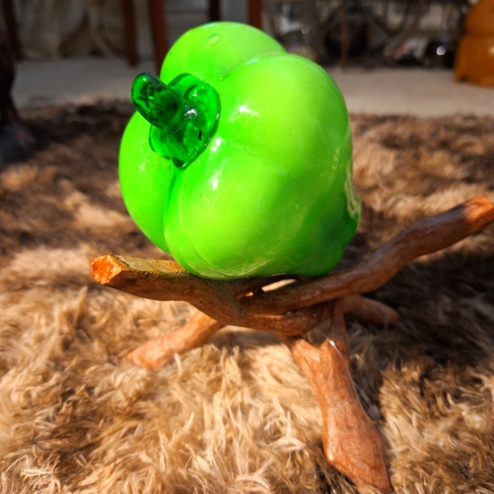 Vintage Glass Pepper